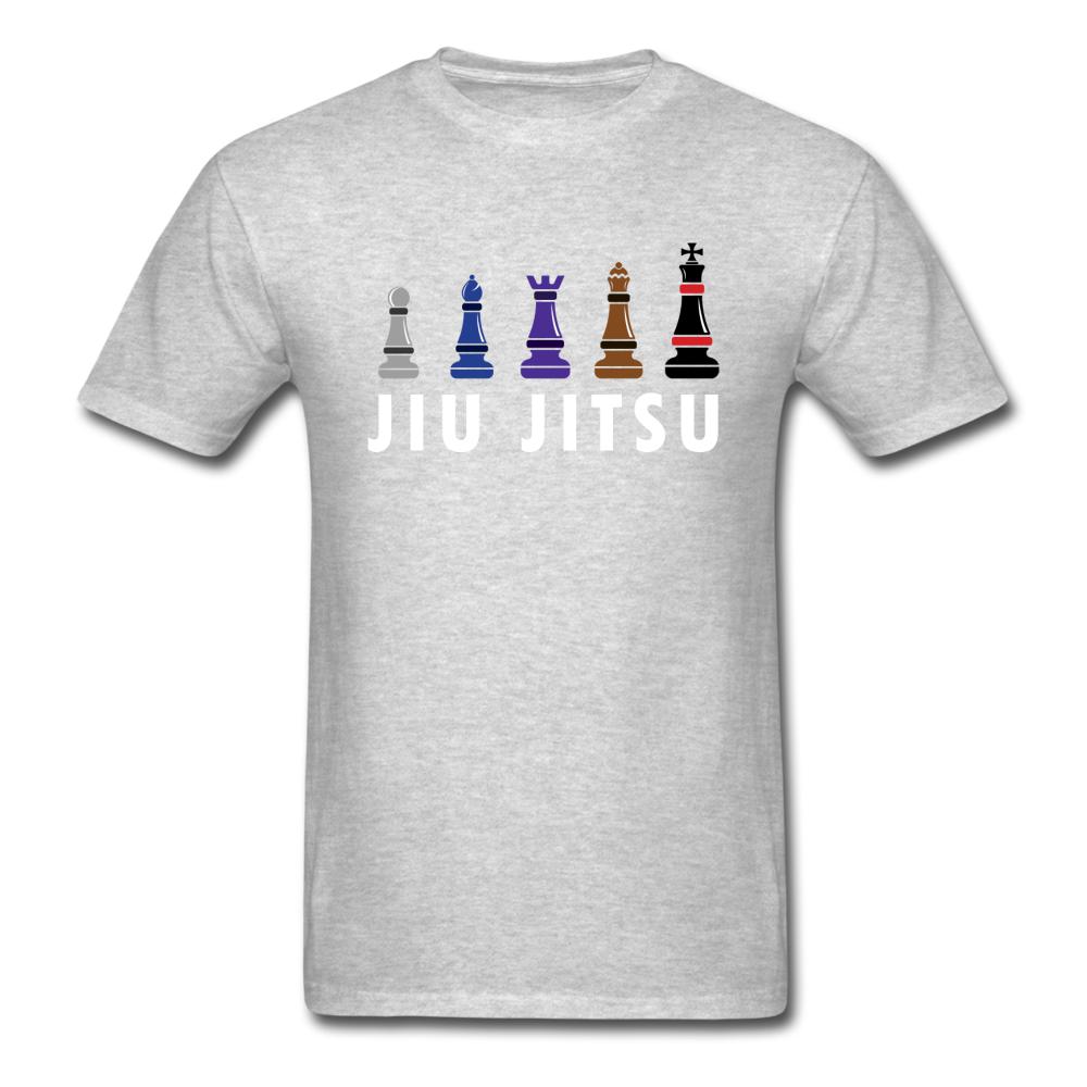 Chess Jiu Jitsu Unisex Classic T-Shirt - heather gray