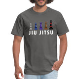 Chess Jiu Jitsu Unisex Classic T-Shirt - charcoal