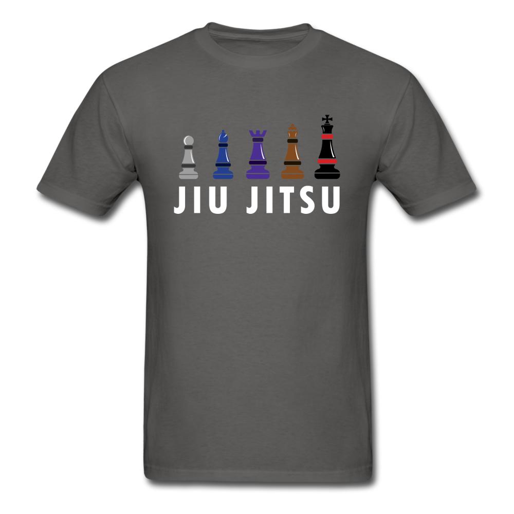 Chess Jiu Jitsu Unisex Classic T-Shirt - charcoal