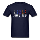 Chess Jiu Jitsu Unisex Classic T-Shirt - navy