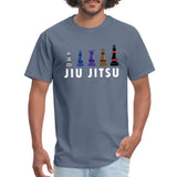 Chess Jiu Jitsu Unisex Classic T-Shirt - denim