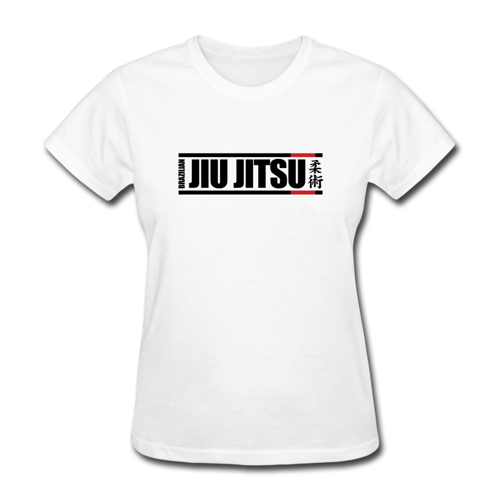 Brazilian Jiu JItsu hieroglyphics Women's T-Shirt - white