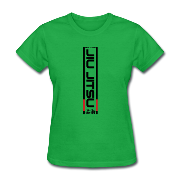 Brazilian Jiu JItsu Women's T-Shirt - bright green