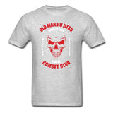 Old Man Jiu Jitsu Red Unisex Classic T-Shirt - heather gray