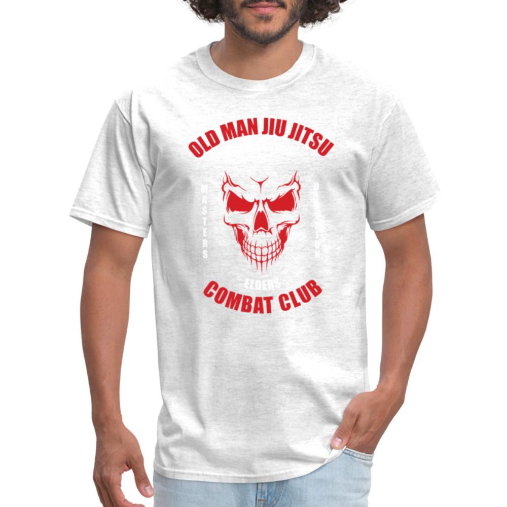 Old Man Jiu Jitsu Red Unisex Classic T-Shirt - light heather gray