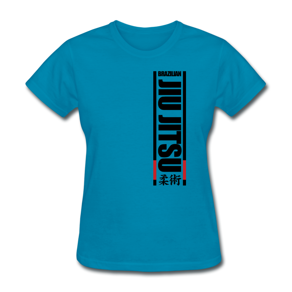Brazilian Jiu JItsu Women's T-Shirt - turquoise