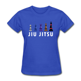 Chess Jiu Jitsu Women's T-Shirt - royal blue