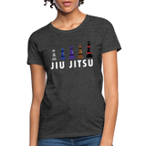 Chess Jiu Jitsu Women's T-Shirt - heather black