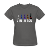 Chess Jiu Jitsu Women's T-Shirt - charcoal