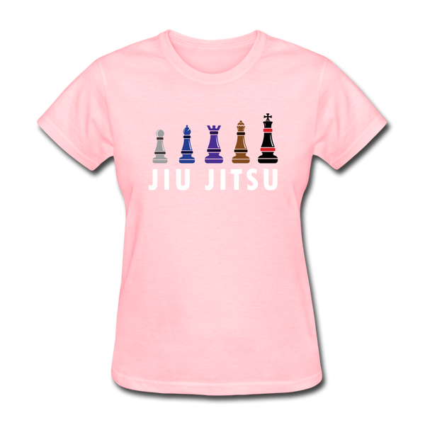 Chess Jiu Jitsu Women's T-Shirt - pink