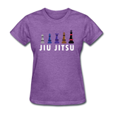 Chess Jiu Jitsu Women's T-Shirt - purple heather