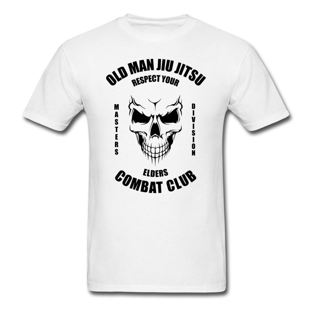 Old Man Jiu Jitsu Unisex Classic T-Shirt - white
