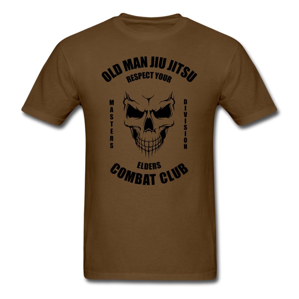 Old Man Jiu Jitsu Unisex Classic T-Shirt - brown
