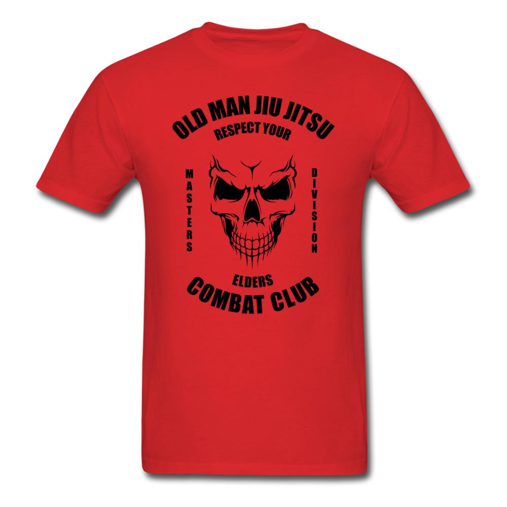 Old Man Jiu Jitsu Unisex Classic T-Shirt - red
