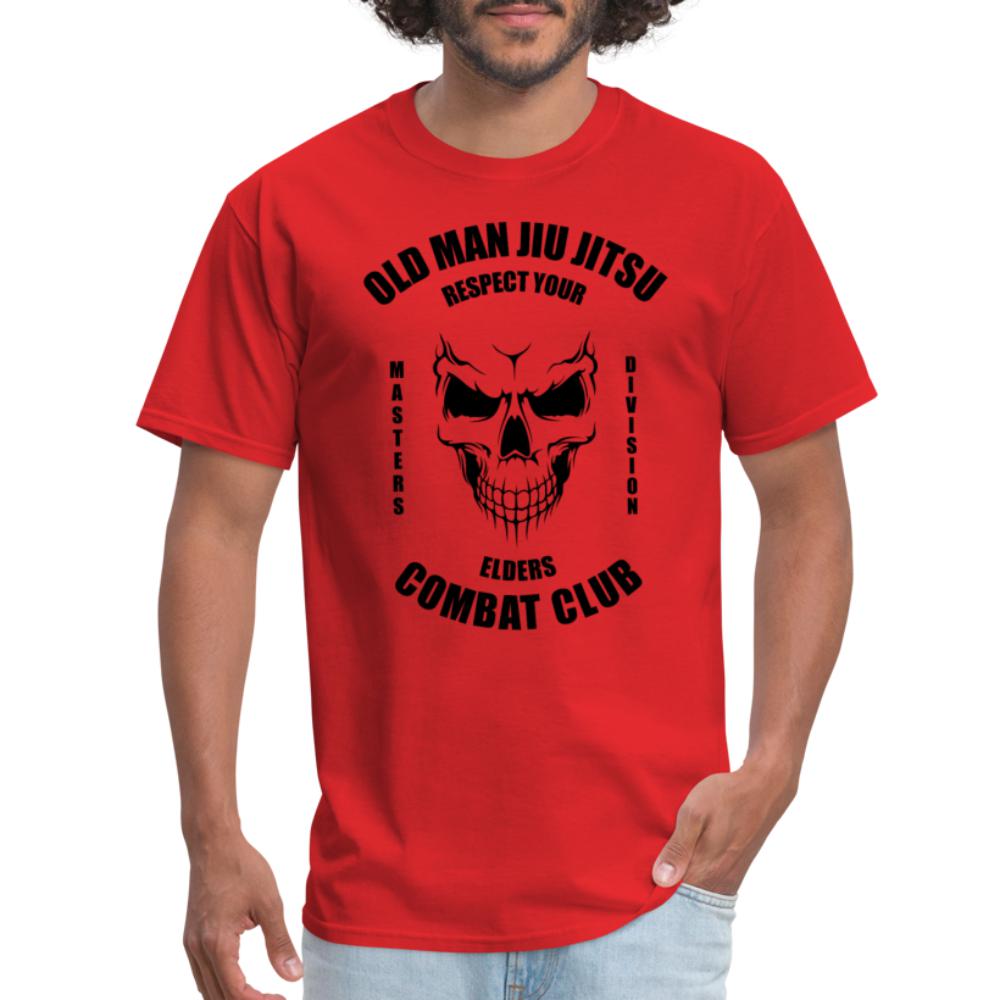 Old Man Jiu Jitsu Unisex Classic T-Shirt - red