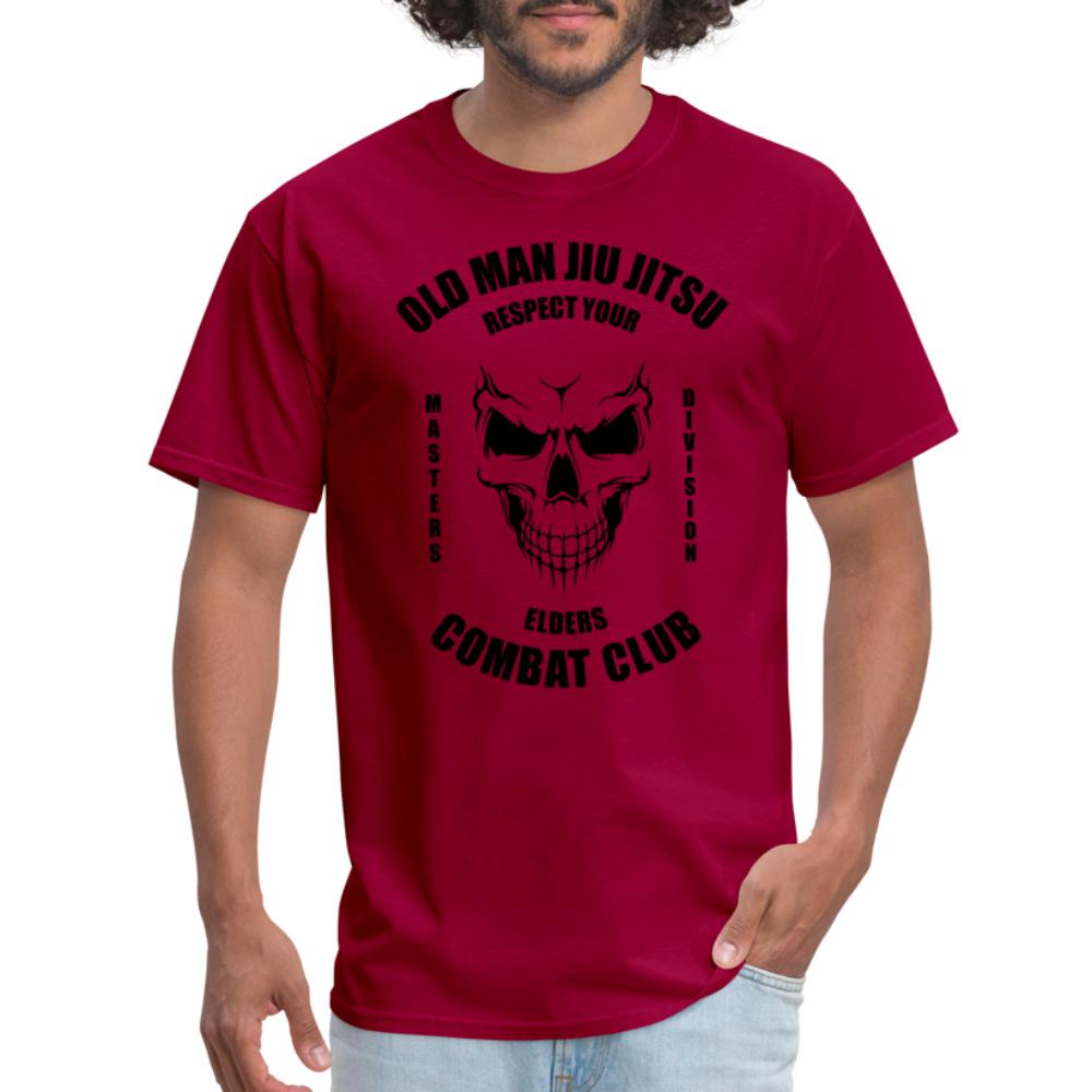 Old Man Jiu Jitsu Unisex Classic T-Shirt - dark red