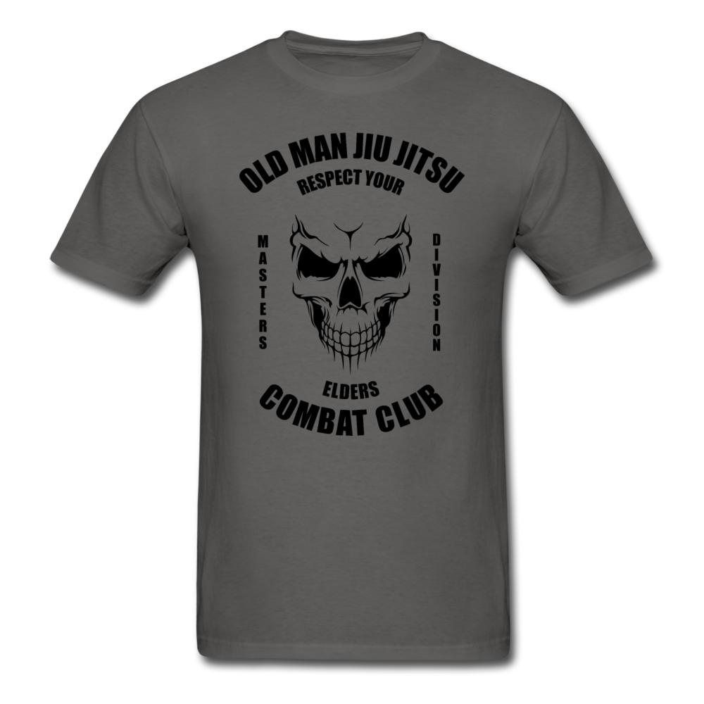 Old Man Jiu Jitsu Unisex Classic T-Shirt - charcoal