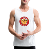 Keep On Rolling Red Men’s Tank Top - white