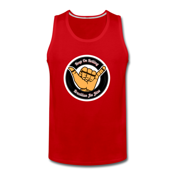 Keep On Rolling Men’s Tank Top - red