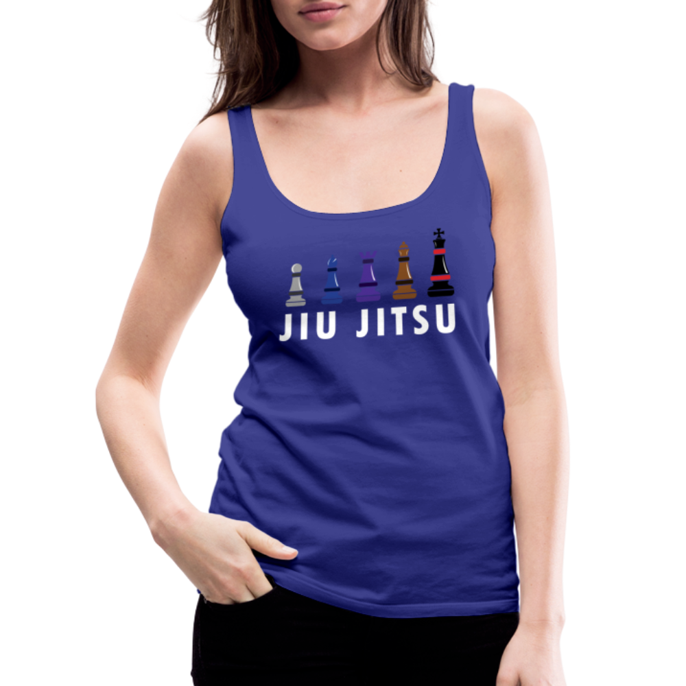 Chess Jiu Jitsu Women’s Tank Top - royal blue