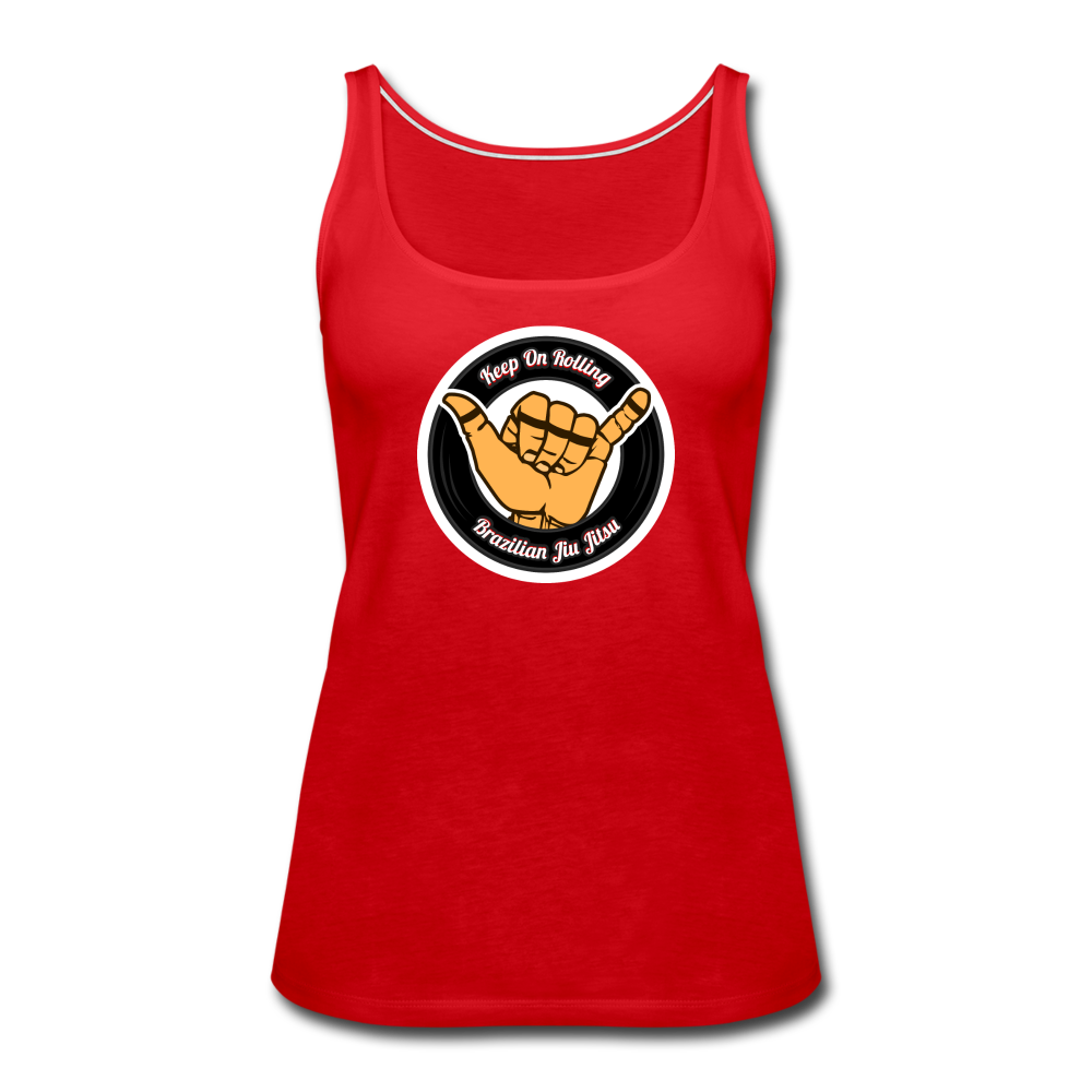 Keep On Rolling Women’s Tank Top - red