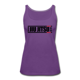 Brazilian Jiu JItsu hieroglyphics Women’s Tank Top - purple