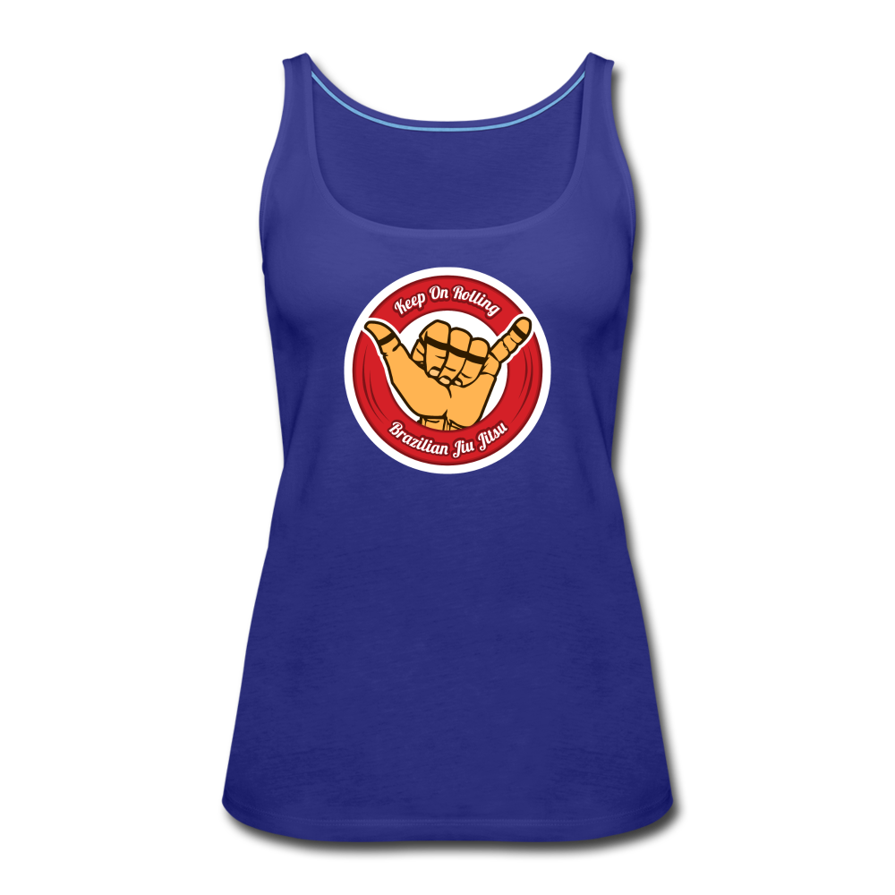 Keep On Rolling Red Women’s Tank Top - royal blue