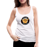Keep On Rolling Black and Red Women’s Tank Top - white