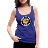 Keep On Rolling Black and Red Women’s Tank Top - royal blue