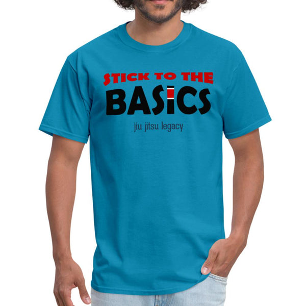 Stick To The Basics Men's T-shirt - turquoise