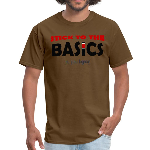 Stick To The Basics Men's T-shirt - brown