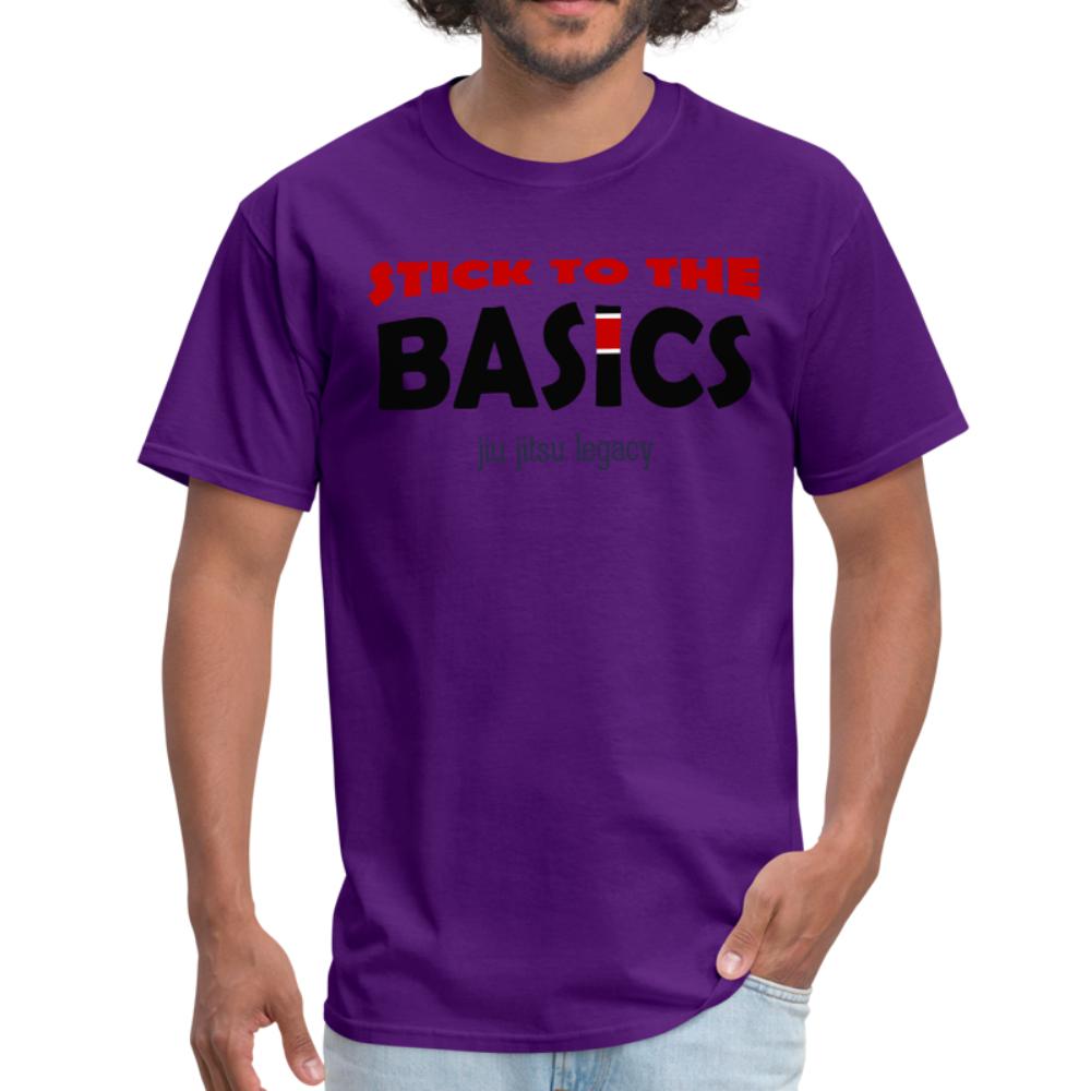 Stick To The Basics Men's T-shirt - purple