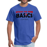 Stick To The Basics Men's T-shirt - royal blue