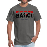 Stick To The Basics Men's T-shirt - charcoal