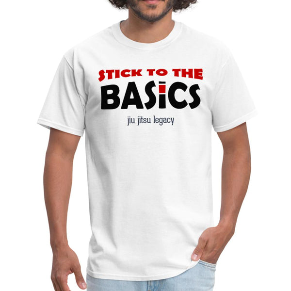 Stick To The Basics Men's T-shirt - white