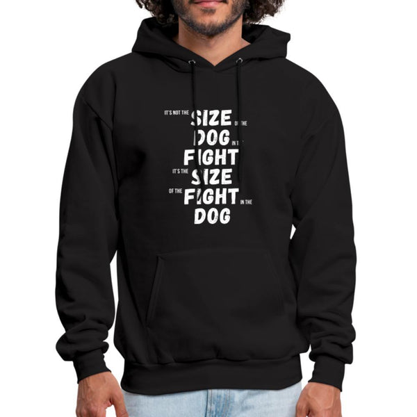 The size of the fight matters Men's Hoodie- [option1Jiu Jitsu Legacy | BJJ Apparel and Accessories