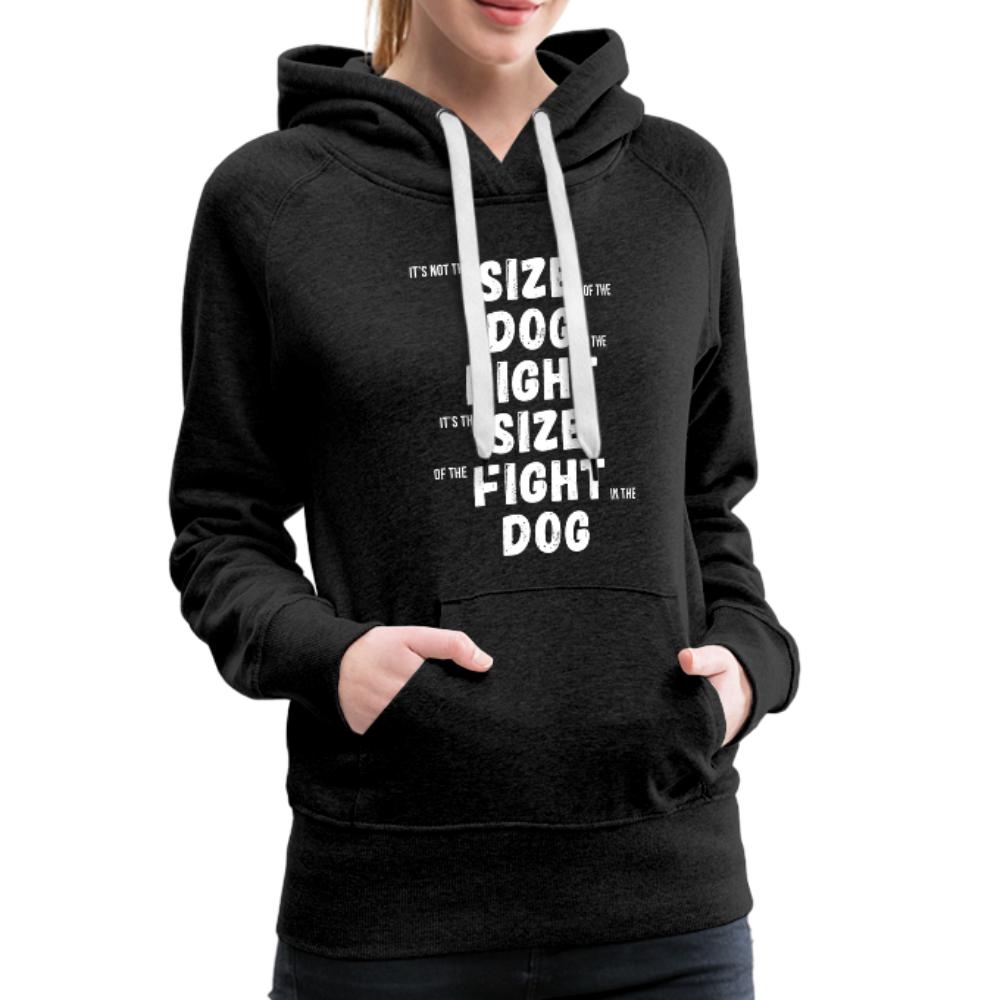 The size of the fight matters Women's Hoodie- [option1Jiu Jitsu Legacy | BJJ Apparel and Accessories