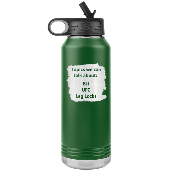 Topics Water Bottle Tumbler 32 oz-Jiu Jitsu Legacy | BJJ Store