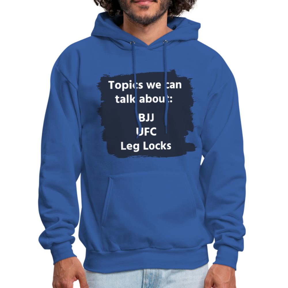 Topics we can talk about Men's Hoodie - royal blue