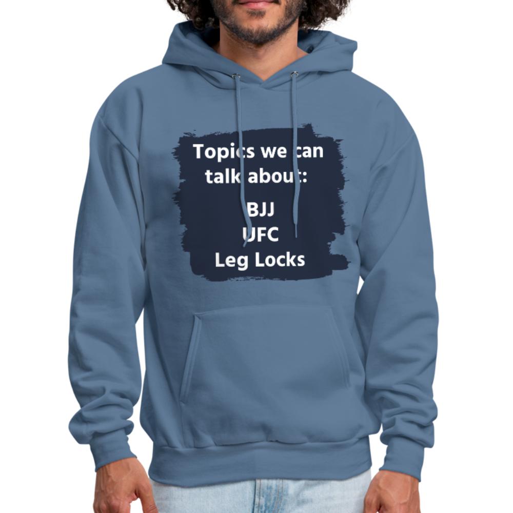 Topics we can talk about Men's Hoodie - denim blue