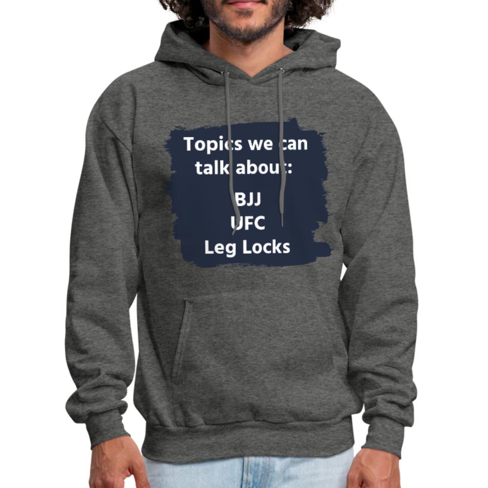 Topics we can talk about Men's Hoodie - charcoal gray
