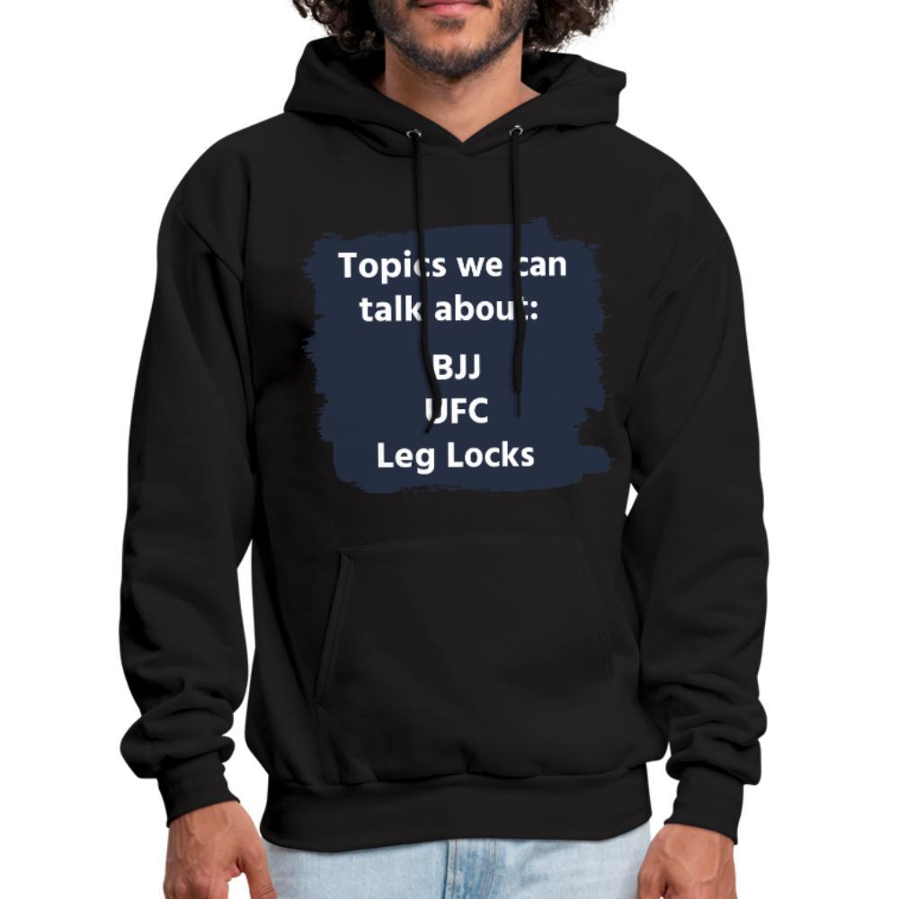 Topics we can talk about Men's Hoodie - black