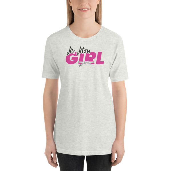 Jiu Jitsu Girl White Belt Unisex Staple T-Shirt