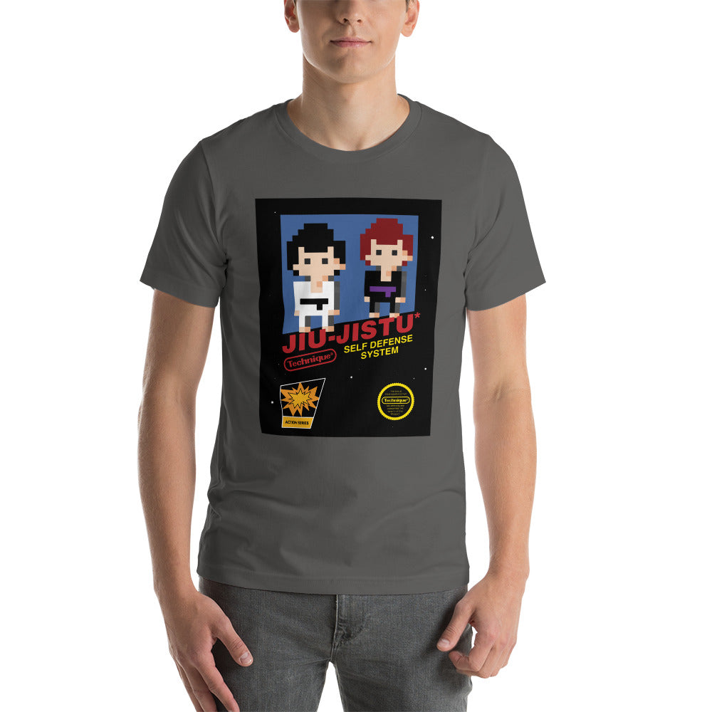 Jiu Jitsu Nintendo 8 Bit Game Unisex Staple T-Shirt