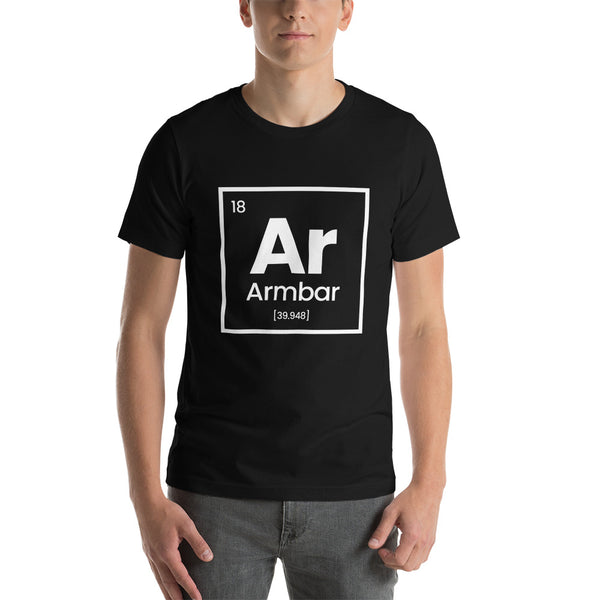 Periodic Table Armbar Unisex Staple T-Shirt