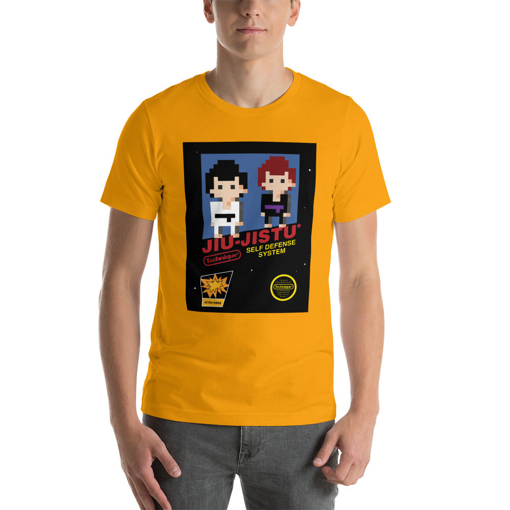 Jiu Jitsu Nintendo 8 Bit Game Unisex Staple T-Shirt