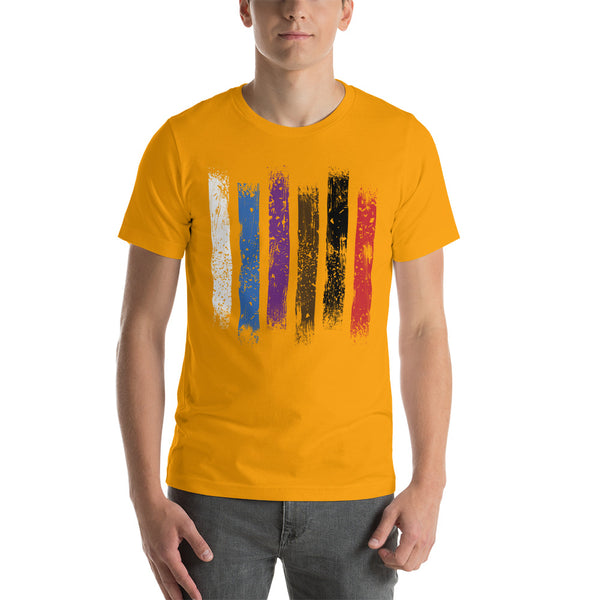 BJJ Belt Stripes Unisex t-shirt Bella+Canvas 3001