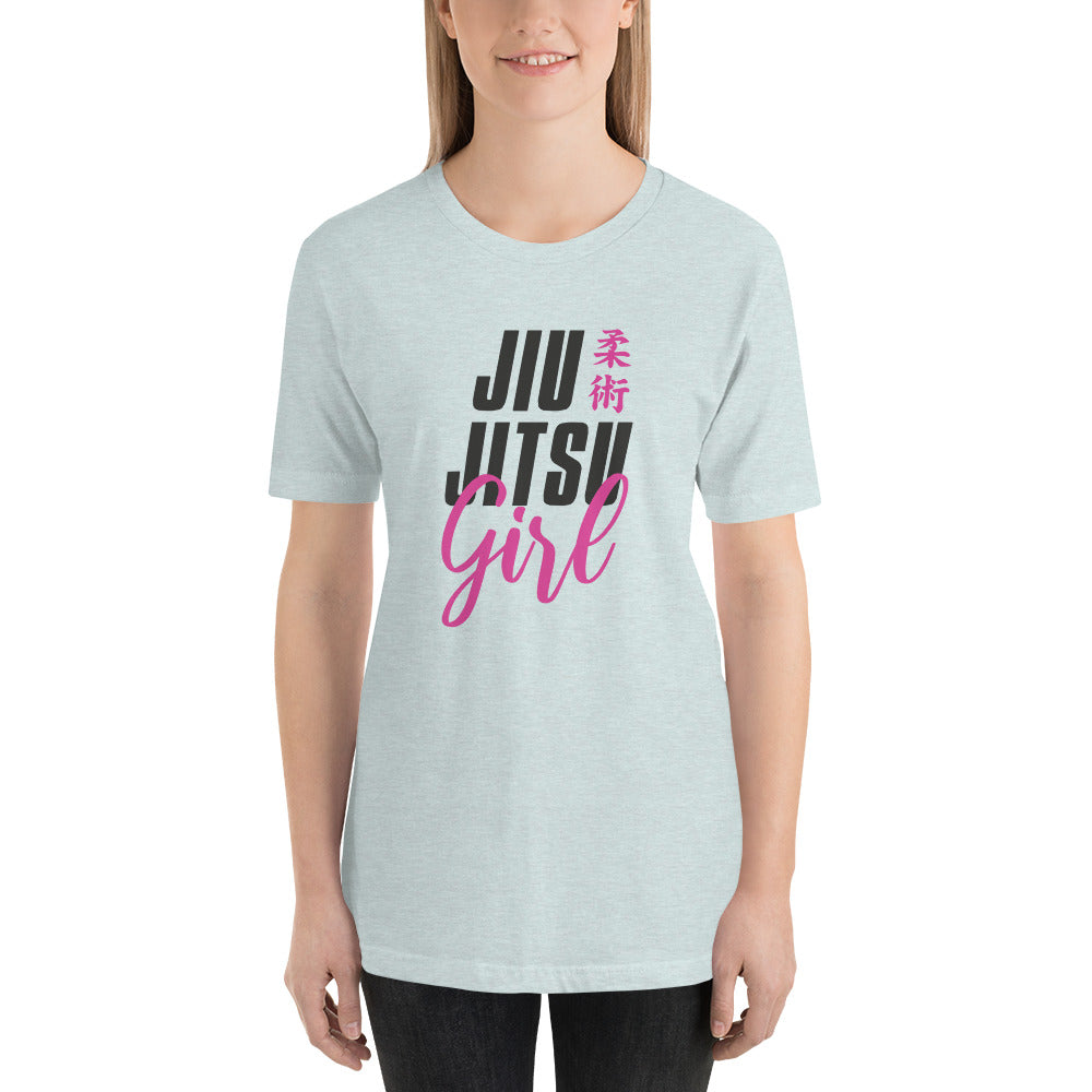 Kanji BJJ Girl Text Unisex Staple T-Shirt