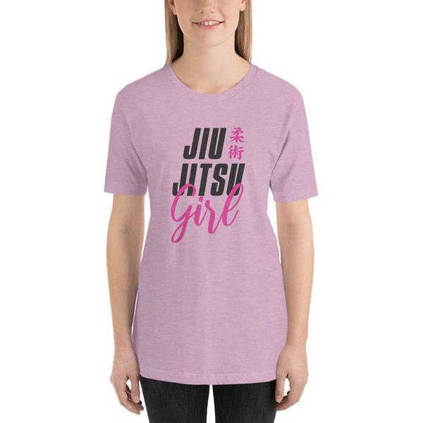 Kanji BJJ Girl Text Unisex Staple T-Shirt