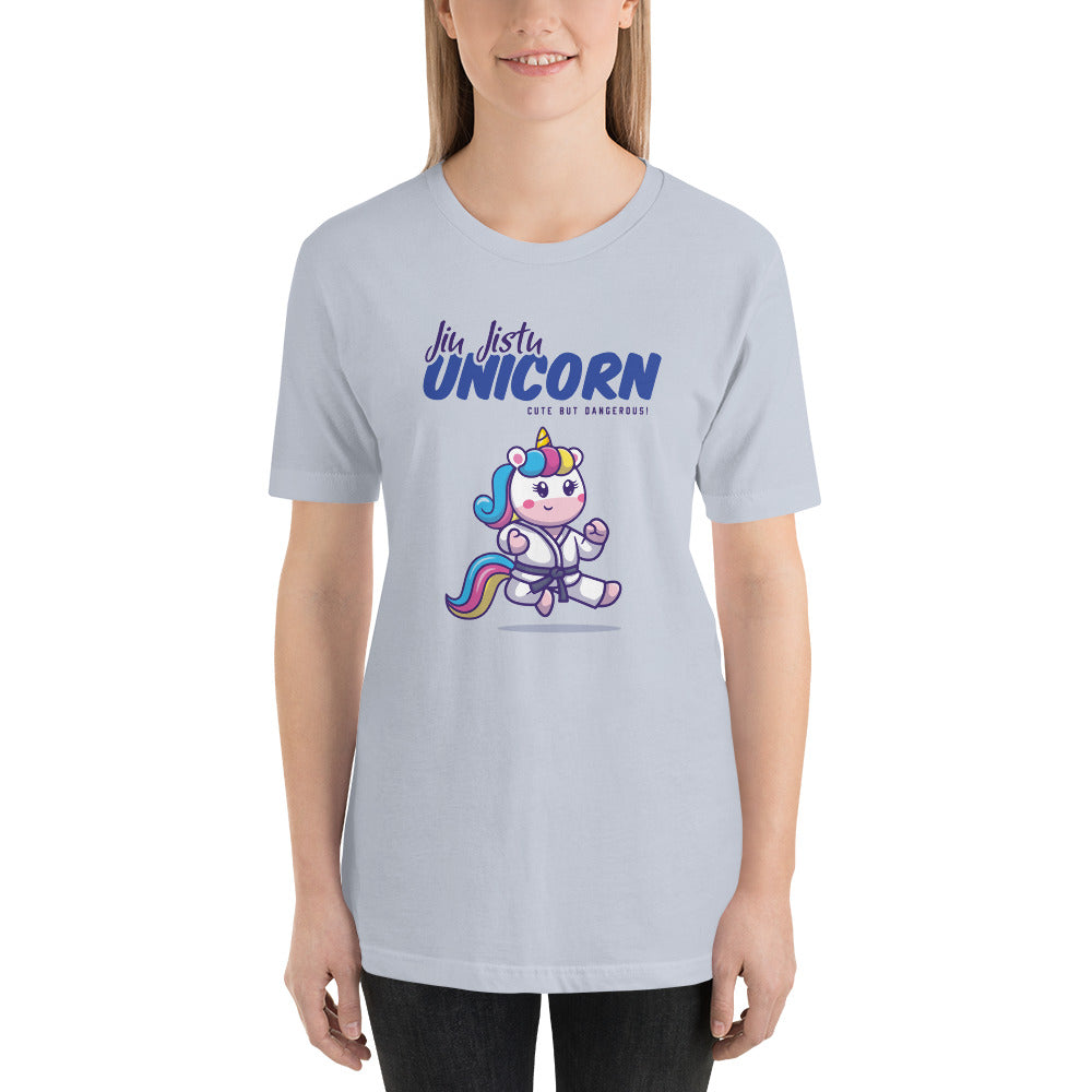 Jiu Jitsu White Gi Dangerous Unicorn Staple T-Shirt